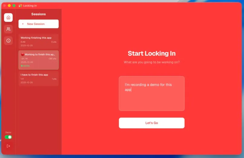 Locking-In: Focus App